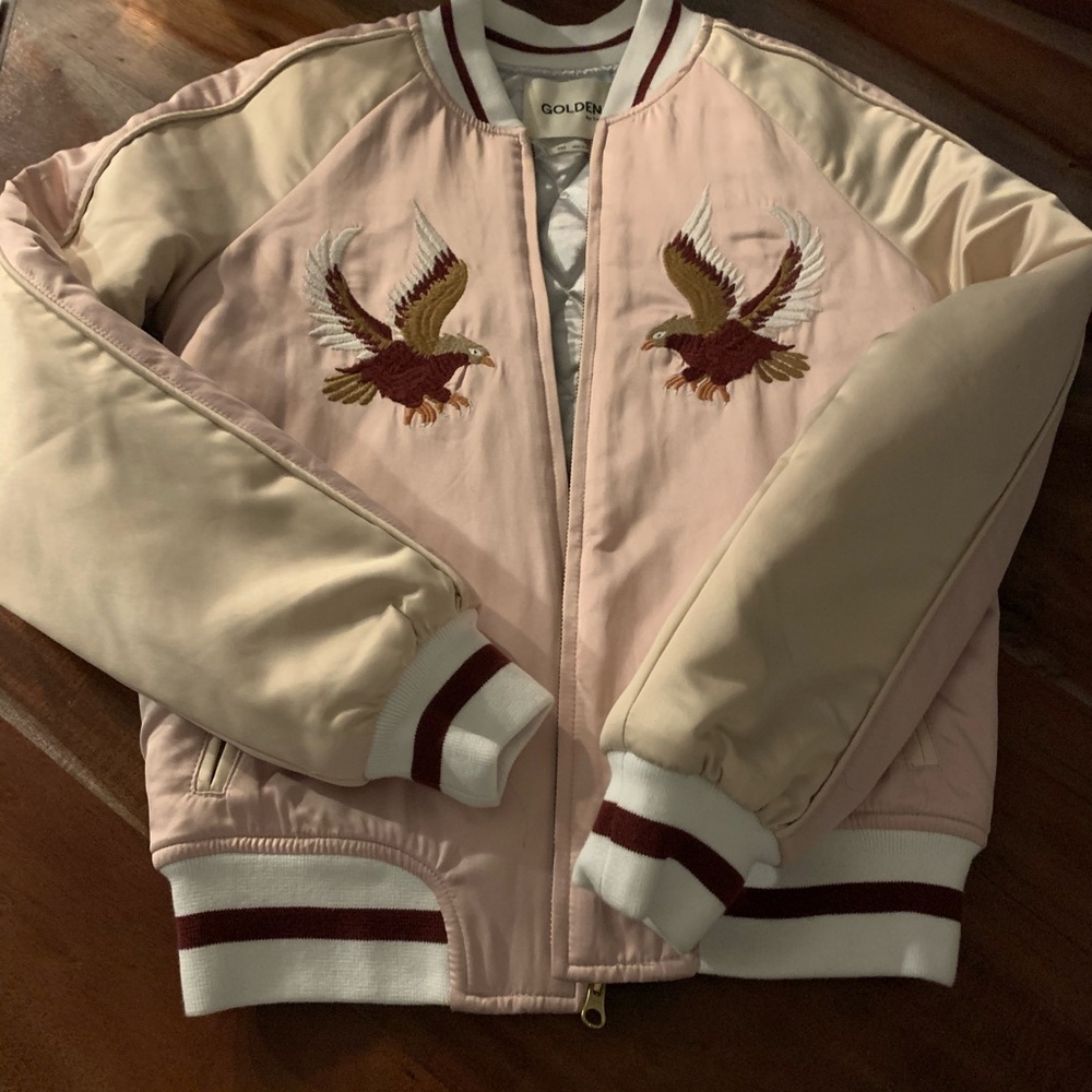 Aritzia horine bomber jacket by golden tna